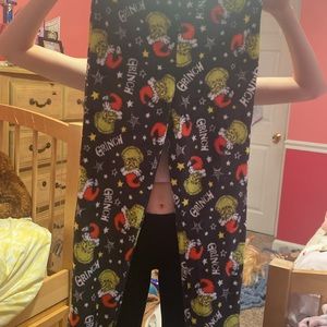 grinch pj pants